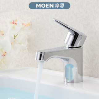 MOEN 摩恩  GN91037EC 全铜镀铬面盆龙头 (单把手冷热水)