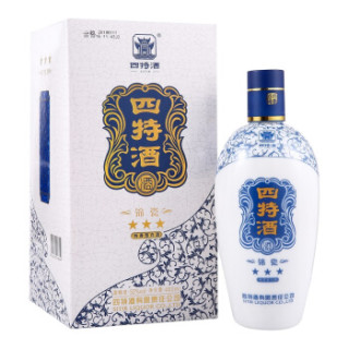 四特 锦瓷三星 52度 460ml