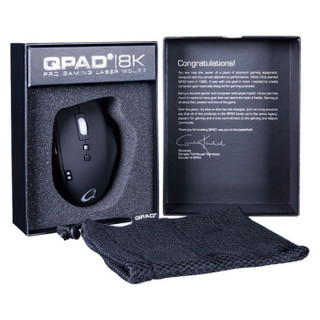 QPAD 酷倍达 8K Laser  电竞游戏鼠标
