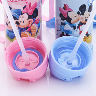  Disney 迪士尼 儿童吸管保温杯 粉色