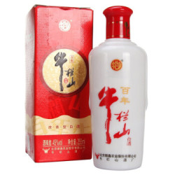 牛栏山 百年45度 255ml 浓香型白酒 盒装