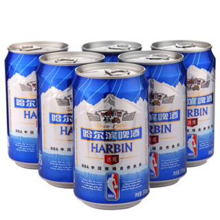 Harbin 哈尔滨啤酒 冰纯330ml*6听