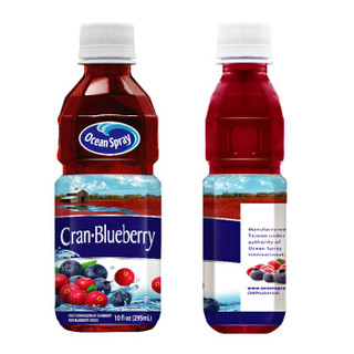  Ocean Spray 优鲜沛 蔓越莓蓝莓综合果汁 295ml