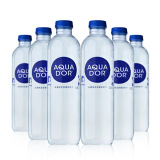  丹麦进口 AQUA D‘OR 艾可多 天然矿泉水 500ml*6瓶 整箱家庭装