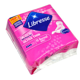 Libresse 薇尔 轻曲线 日用卫生巾240mm 10片