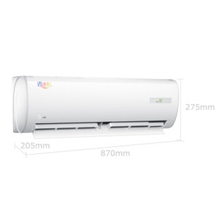  Midea 美的 KFR-35GW/BP2DN1Y-DA400(B3)E 1.5匹 变频冷暖 壁挂式空调