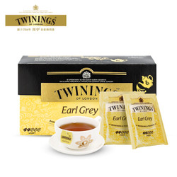 Twinings川宁英国豪门伯爵红茶红茶包25片 进口茶叶袋泡茶便携50g