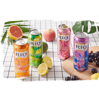  RIO 锐澳 鸡尾酒 预调酒 四种口味 500ml*6罐