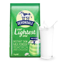 Devondale 德运 脱脂高钙成人奶粉 1000g/袋