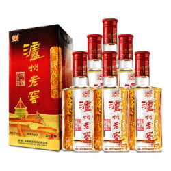 泸州老窖六年陈头曲/六年窖52度 浓香型白酒 整箱装 500ml*6瓶(新老包装随机发货)