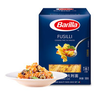 Barilla 百味来 #98意大利进口螺旋形意大利面500g 低脂速食意面面条盒装