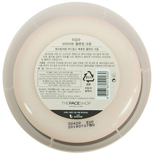  THE FACE SHOP 菲诗小铺 大米美白卸妆霜 200ml