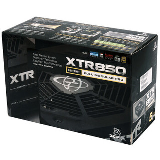 XFX 讯景 XTR850 额定850W 电源（80PLUS、全模组）