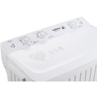 KONKA 康佳 XPB70-712S 双缸洗衣机 7kg 白色