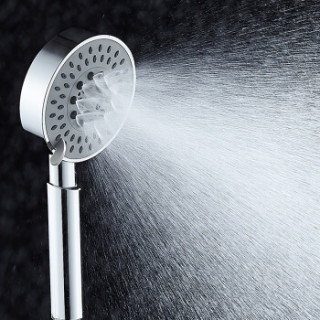 贝乐卫浴(ballee) ds002 五功能手持花洒头 增压喷雾按摩淋浴花洒喷头