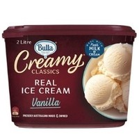 Bulla  鲜奶冰淇淋桶装 2L