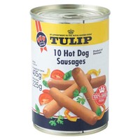 丹麦进口 郁金香 Tulip 午餐肉罐头 热狗香肠（煎食）405g