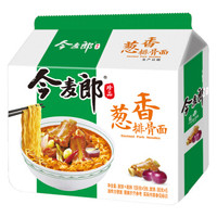 今麦郎 珍品方便面 葱香排骨面 袋装 545g