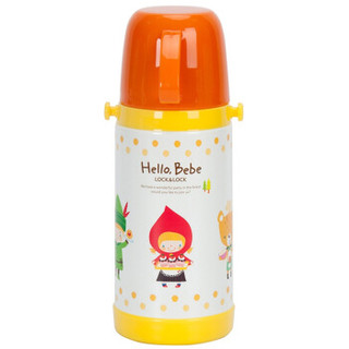 LOCK&LOCK 乐扣乐扣 HelloBebe HBB336R 儿童野餐保温杯 320ml