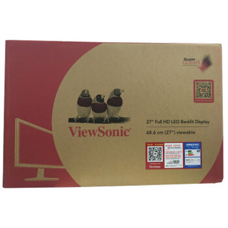 ViewSonic 优派 VX2770s-LED-W 27英寸 AH-IPS显示器