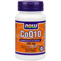 NOW 诺奥 CoQ10 辅酶100mg 50粒