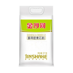 馒头面粉 金沙河多用途麦芯小麦粉5kg 4件多少钱 什么值得买