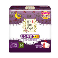 LG 闺艾朗 中草药夜用卫生巾 330mm*12片