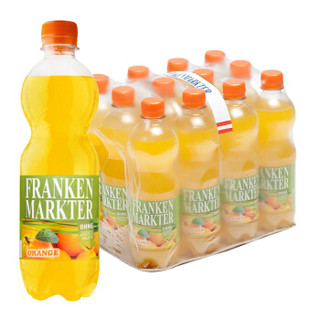  Frankenmarkter  弗兰肯 柠檬鲜橙汽水 500ml*12瓶