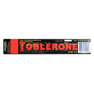  Toblerone 瑞士三角 黑巧克力含蜂蜜及巴旦木糖 50g