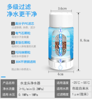 利仁 家用前置水龙头净水器厨房非直饮自来水通用防溅龙头嘴过滤器