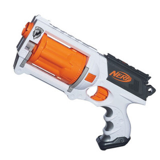 NERF 精英系列 A7998 小牛发射器（白橙） 重涂版