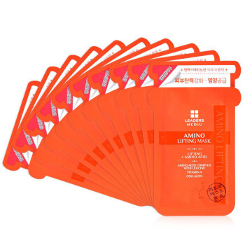 移动端leaders丽得姿mediu美蒂优氨基紧致提拉面膜10片