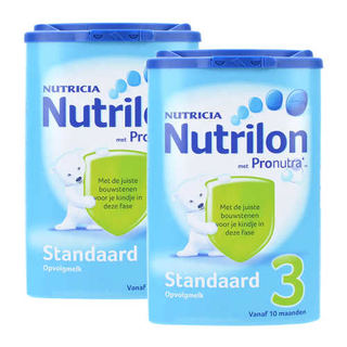 Nutrilon 诺优能 幼儿奶粉 荷兰版 3段 800g*2罐 易乐罐
