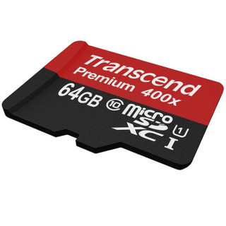 Transcend 创见 Premium 400x TF存储卡 64GB