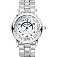 MONT BLANC 万宝龙 明星系列 106465 男士机械手表 41mm 银盘 银色不锈钢带 圆形