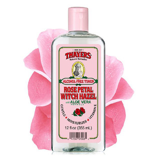 THAYERS 金缕梅 玫瑰花瓣 芦荟爽肤水 355ml