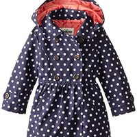 OshKosh B‘Gosh Polka Dot 女童连帽外套