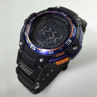 CASIO 卡西欧 SGW-100-2B 电子手表 47.6mm 黑盘