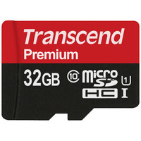 Transcend 创见 Premium 400x 32GB TF存储卡（读速60MB/s）