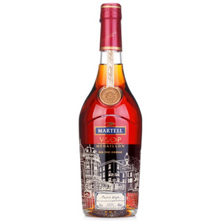 Martell 马爹利 V.S.O.P 干邑白兰地 金牌 巴黎风情左岸限量款 700ml 