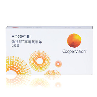 CooperVision 库博 依视明 高透氧半年抛隐形眼镜 2片