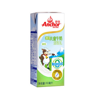 Anchor 安佳 清甜型 儿童牛奶 190ml*27盒