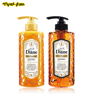 Moist Diane 无硅保湿滋润修复 洗发水 500ml + 护发素 500ml