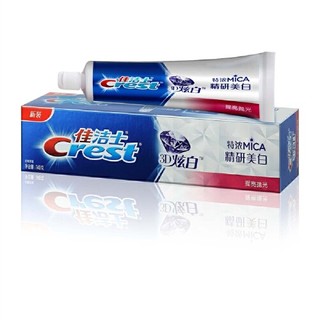 Crest 佳洁士 3D炫白精研美白提亮抛光牙膏 （140g*4支）