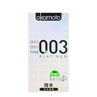 Okamoto 冈本 安全套 003白金10只+003芦荟2只