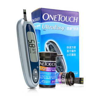 强生 ONETOUCH UltraEasy 稳豪倍易型 血糖仪套装