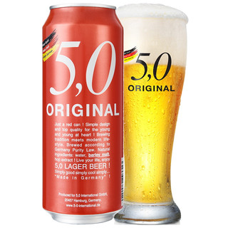 OETTINGER 奥丁格 5.0系列 窖藏啤酒 500ml *6罐