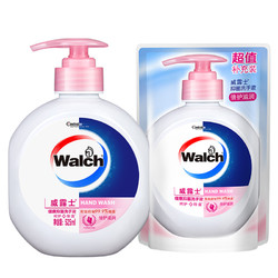 Walch 威露士 健康抑菌洗手液 倍护滋润 525ml+补充装250ml