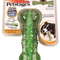 Petstages 绿咔咔果冻骨XS 宠物啃咬玩具