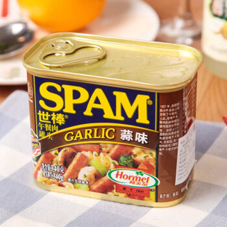 SPAM 世棒 蒜味午餐肉罐头 340g